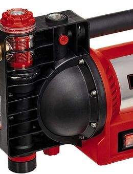 Einhell Gartenpumpe GE-GP 1246 N FS (1.200 Watt, 4.600 l/h, 5 bar Förderdruck, Wasserfüll-/Schmutz-/Sauganzeige, Trockenlaufsicherung, Brüh-/Thermoschutz, Flow-Sensor m. LED, Rückschlagventil) - Wuppertal
