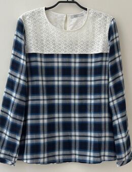 Bluse-Shirt von edc Gr. S blau-weiß - Vechta