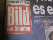 Bild am Sonntag 1./ 2. Januar 2000 - 1. Ausgabe im Jahr 2000 - - Mahlberg