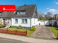 Doppelhaushälfte mit Garage und großem Grundstück in ruhiger Wohnlage von Elmshorn - Elmshorn