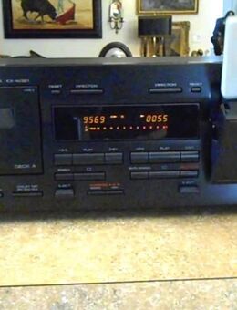 Yamaha KX-W 321 Kassettendeck schwarz Dolby B/C Rauschunterdrückung Hartpermalloy-Aufnahme / Wiedergabe-Kopf - Dübendorf
