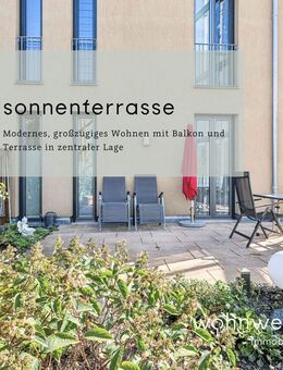 Sonnenterrasse Radolfzell - modernes, großzügiges Wohnen mit Balkon und Terrasse in zentraler Lage - Radolfzell (Bodensee)