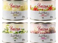 Sparpaket Purizon Single Meat 24 x 200 g - Mix 4 Sorten