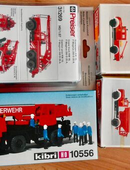 Preiser/Kibri Feuerwehr Bausätze zu verkaufen - Bayreuth