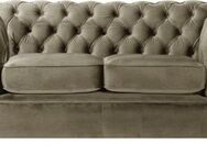Home affaire Chesterfield-Sofa Chesterfield Home 2-Sitzer, mit edler Knopfheftung und typischen Armlehnen