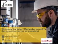 Werkstattmitarbeiter / Mechaniker (m/w/d) für den technischen Service im Innendienst - Freiberg