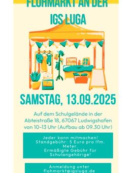 Flohmarkt an der IGS Ludwigshafen Gartenstadt - Ludwigshafen (Rhein)