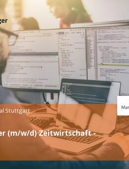 Mitarbeiter (m/w/d) Zeitwirtschaft - Personal - Stuttgart
