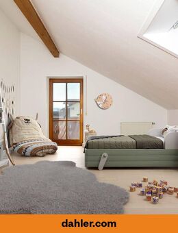 DAHLER - Den Wendelstein im Blick - Dachgeschoßwohnung mit Charme für Kapitalanleger und Eigennutzer - Bruckmühl