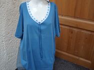 #T-Shirt mit Spitze, Gr. 54, #jeansblau, #Meine Größe - wie neu - Pfaffenhofen (Ilm) Zentrum