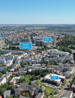 Individuelles Wohnen auf zwei Ebenen und 2 Zimmern mit Galerie neben dem Stadtzentrum - Rostock