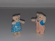 altes kleines Bären Paar Waldhausbären Puppenhausbären Bärenfiguren - Nürnberg