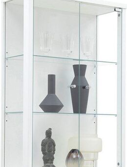 fif möbel Vitrine OPTIMA Hängevitrine/Glasvitrine 2x Glastür,perfekt für Sammler,Sammlervitrine