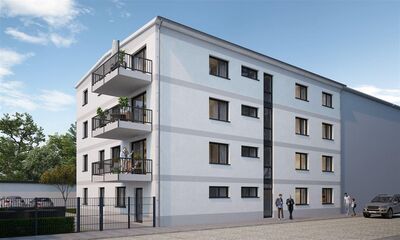 Moderne 70 m² Neubau-Etagenwohnung mit Balkon Kfw-Förderung!!!