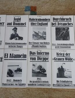 Taschenbücher Sammelband vom Krieg - Kassel Brasselsberg