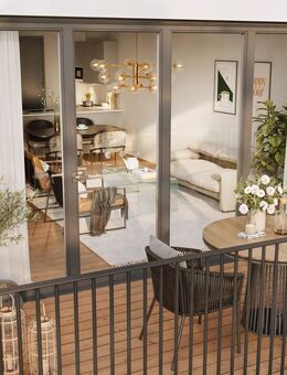 Weißensee: Langhansstr: ERSTBEZUG im NEUBAU ab Anfang 2026: 2-3-Zimmer-VHS-Wohnung mit Balkon - Berlin