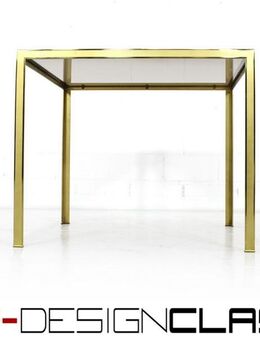 1a! Vereinigte Werkstätten Mid Century Coffee Table Glas Beistelltisch gold Vintage Messing - Hamminkeln Zentrum