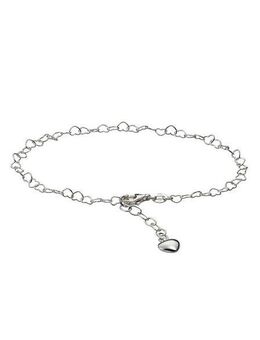 Firetti Fußkette Schmuck Geschenk Silber 925 Herzen