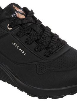 Skechers UNO GOLDEN AIR Sneaker Freizeitschuh, Halbschuh, Schnürschuh mit Metallic-Einsatz