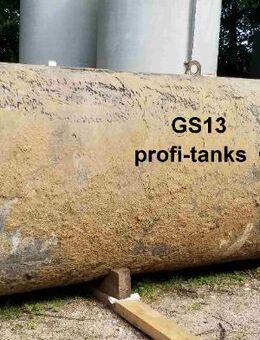 S13 gebrauchter 10.000 L Erdtank Stahltank unterirdischer Löschwassertank Wasserzisterne Löschwasserbehälter Lagertank mit Bitumenanstrich oder Isolierung - Hillesheim (Landkreis Vulkaneifel)