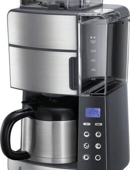 RUSSELL HOBBS Kaffeemaschine mit Mahlwerk Grind & Brew 25620-56, 1,25l Kaffeekanne, Papierfilter 1x4, mit Thermokanne