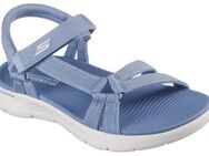 Skechers GO WALK FLEX SANDAL-SUBLIME-X Sandale, Sommerschuh, Sandalette, Klettschuh, mit Goga Mat Footbed