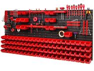 *BESTSELLER* Werkzeugwand Set Werkzeughaltern mit Lochwand Lagersystem Warkzeuglochwand Wandregal Werkstattregal Set 1728 mm x 780 mm Set234 - Wuppertal