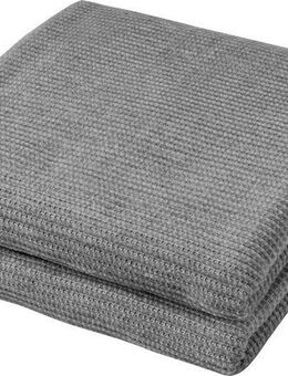 Wohndecke Coco, done.®, Wohndecke mit einfassender Ziernaht in Streifenoptik, Kuscheldecke