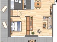 Demnächst frei! 2-Zimmer-Wohnung in Ludwigshafen am Rhein - Ludwigshafen (Rhein)