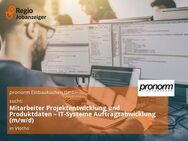 Mitarbeiter Projektentwicklung und Produktdaten – IT-Systeme Auftragsabwicklung (m/w/d) - Vlotho