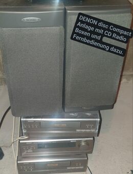 Denon Disc Musikanlage mit Boxen - Bingen (Rhein)