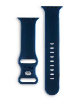 Hama Smartwatch-Armband Wechselarmband für Apple Watch 9, Apple Watch Ultra 2, Apple Watch SE, 49mm, 45mm, 44mm, 42mm, Silikon, Apple Watch Ultra, 8,SE,7,6,5,4,3,2,1