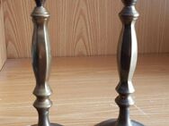 g19) 2x Messing Kerzenständer Kerzenhalter Kerzenleuchter Leuchter ; Dekoration Vintage - Garbsen