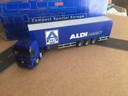 Mercedes Actros 1840 Koffersattelzug Aldi Maßstab Metall 1/50 - Kaiserslautern