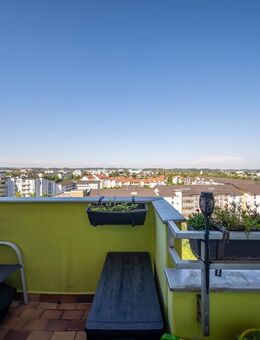 Topausblick in die Zukunft - 3-Zimmer-Wohnung im obersten Stockwerk mit Alpenblick - Germering
