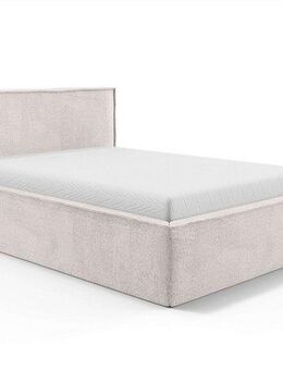 andas Polsterbett Östavall wahlweise mit Matratze und Topper, in zwei Breiten, Bettgestell mit Kopfteil und Bettkasten, mit/ohne Matratze (BFK/TFK)