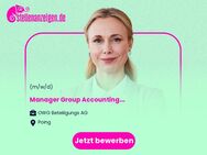 Manager (m/w/d) Group Accounting - Poing