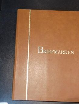 Briefmarkenalbum DIN A4 32 Seiten +400 Briefmarken Welt Vintage zus. 8,- - Flensburg