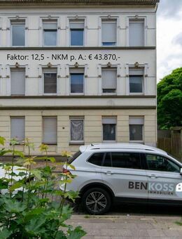 NEUMÜNSTER - 8 Einheiten + Hinterhaus - Kapitalanlage mit Potenzial im Innenstadtbereich - Neumünster