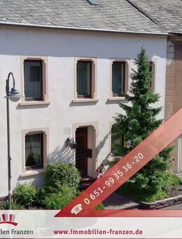 Konz-Könen: charmantes Haus mit versteckter Gartenidylle & Garage will wachgeküsst werden ! - Konz