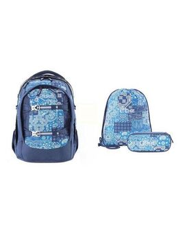 2be Schulrucksack Royal, im 3er Set mit Turnbeutel und Federmäppchen