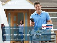 Sachbearbeiter Customer Service (m/w/d) - Hirschberg (Bergstraße)