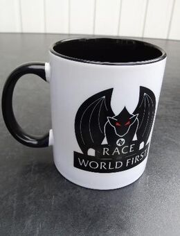 Race to World First Keramik Becher Tasse Mug Limited Edition 07/50 3,- - Flensburg