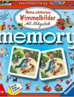 Ravensburger Spiel Meine schönsten Wimmelbilder memory®, Kinderspiel, Made in Europe