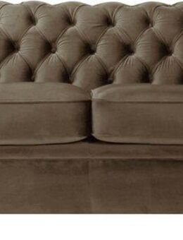 Home affaire Chesterfield-Sofa Chesterfield Home 2-Sitzer, mit edler Knopfheftung und typischen Armlehnen