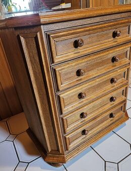 w20) Kommode mit 5 Schubladen - Eiche rustikal - Größe 78 x 42 x 84 cm (BxTxH) - Burgdorf Zentrum