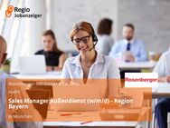 Sales Manager Außendienst (w/m/d) - Region Bayern - München