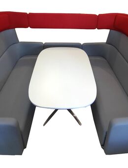 Bene Parcs "American Diner" Raum-im-Raum 4 Sitzer Rot & Grau - Hamburg Harburg