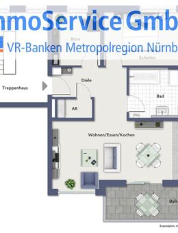 Neubau: 7-FH mit Carports in Nürnberg-Fischbach - 3 Wohnungen verkauft! - Baubeginn bereits erfolgt - Nürnberg