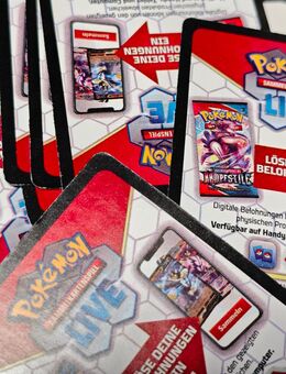 100 Pokemon Codekarten Neu aus verschiedenen Sets. Deutsche offizielle Sets - Lage (Nordrhein-Westfalen)